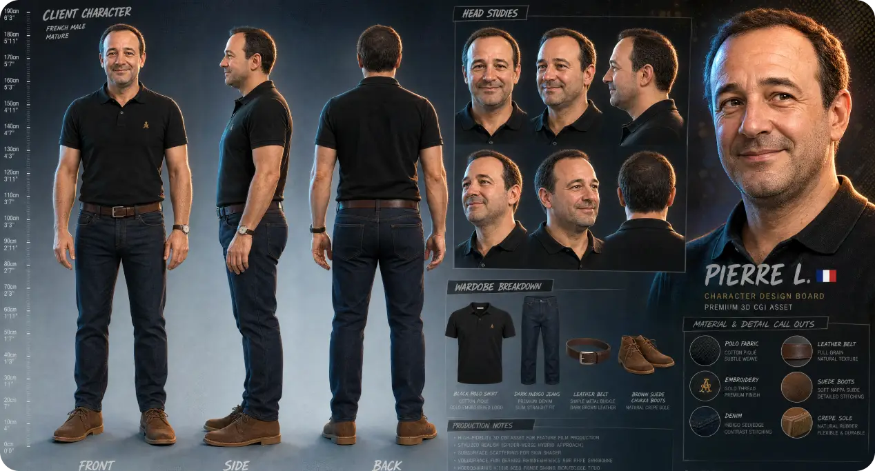 Character sheet