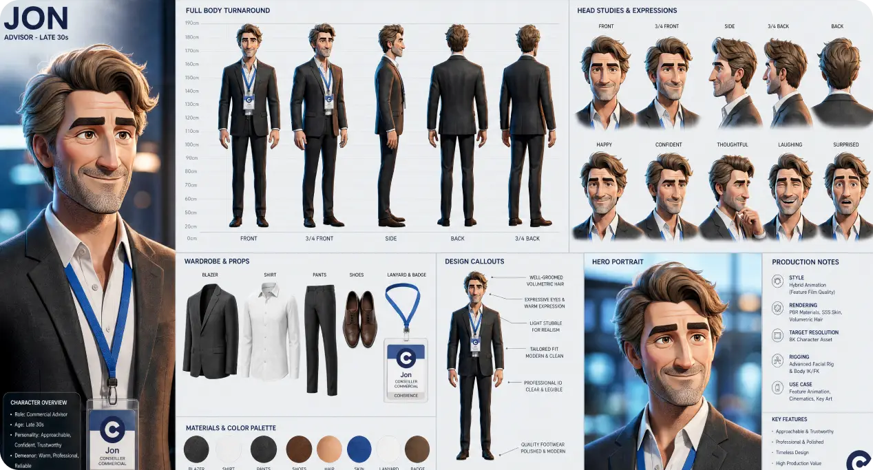 Character sheet