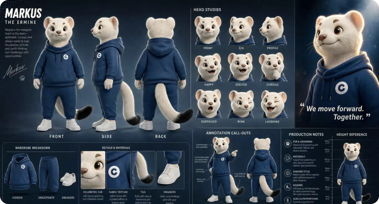 Character sheet