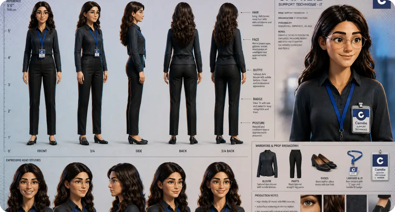 Character sheet