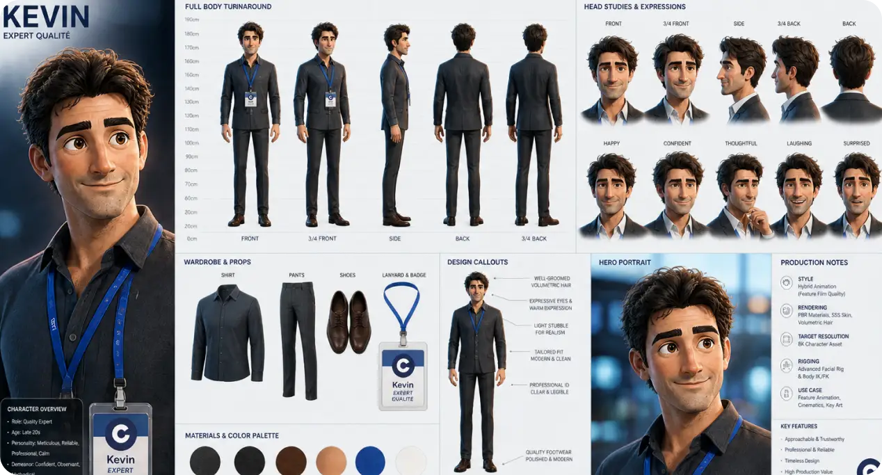 Character sheet