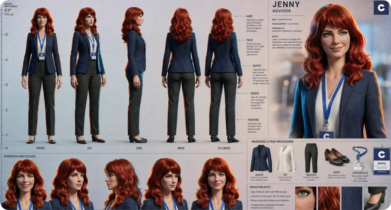 Character sheet